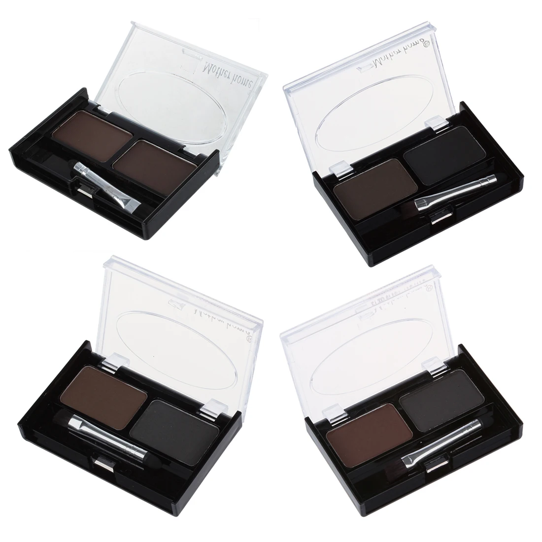 Трафареты для бровей и многоцветные водонепроницаемые тени бровей|Средства