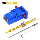 Инструмент для деревообработки набор карманных зажимов для отверстий инструменты для столярных работ набор ступенчатых Сверл с косым отверстием локатор гаечный ключ трубчатый винт для деревообработки