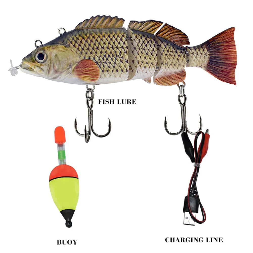 

Electronic Robot Fish Bionic Fishing Lures Smart Auto-Swimming Electronic Robotic Fish Baits Carp Fish Tackle Accessories