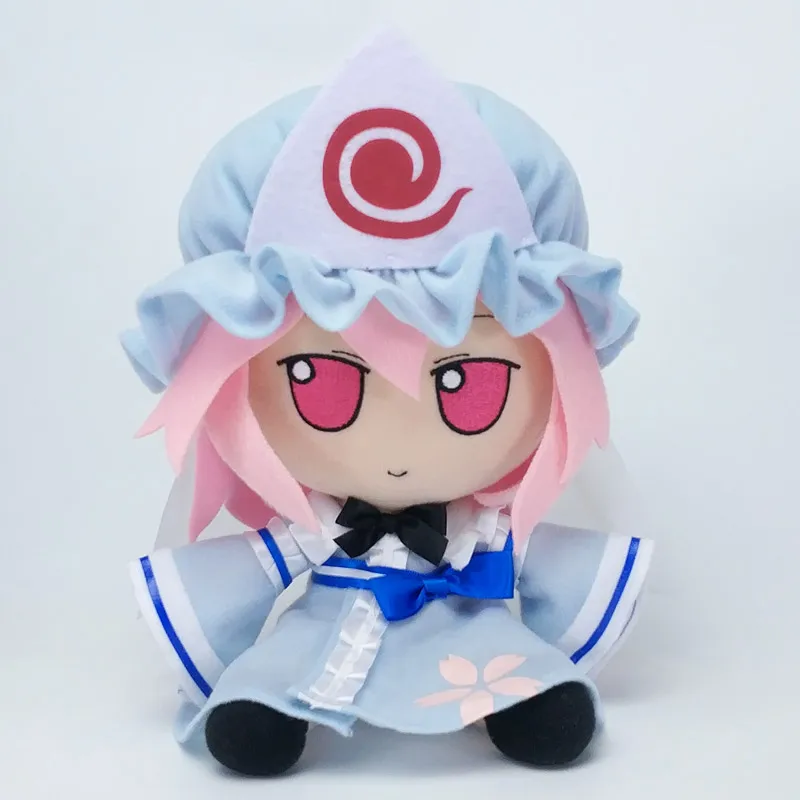 Новинка 2021 милая плюшевая кукла для косплея Аниме TouHou Project Saigyouji Yuyuko мягкие