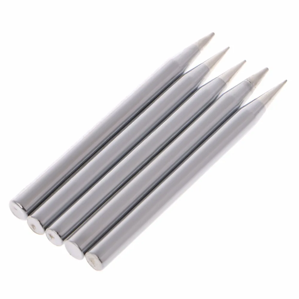 5 Pcs 60W Replacement Soldering Iron Tip Lead-Free Solder Tips | Инструменты