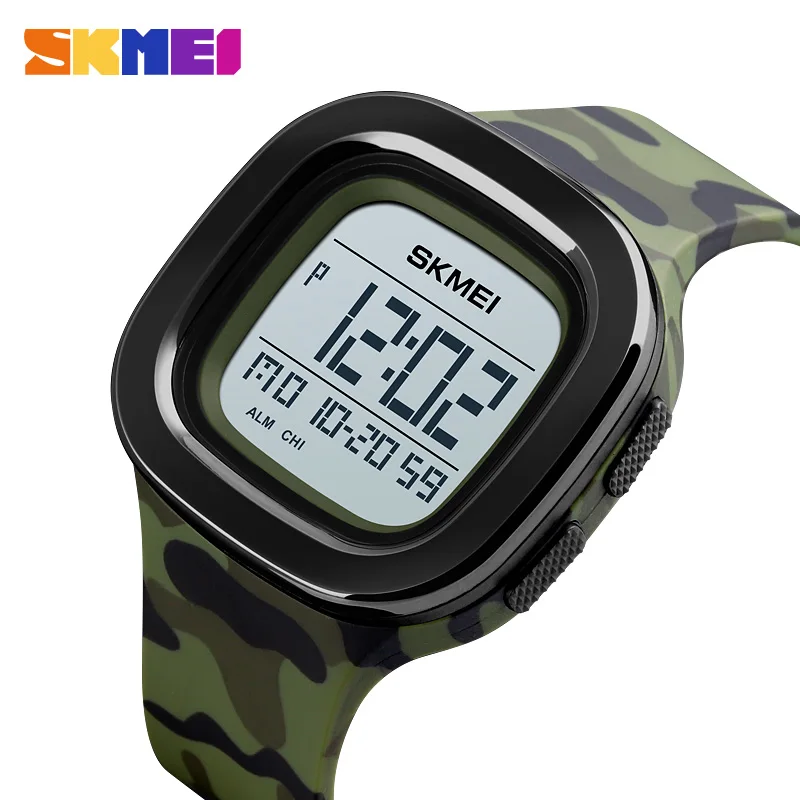 

Men Sport Watch Luxury SKMEI Watches Stopwatch Countdown Digital Watch 50Bar Waterproof Military Watch Clock relojes hombre