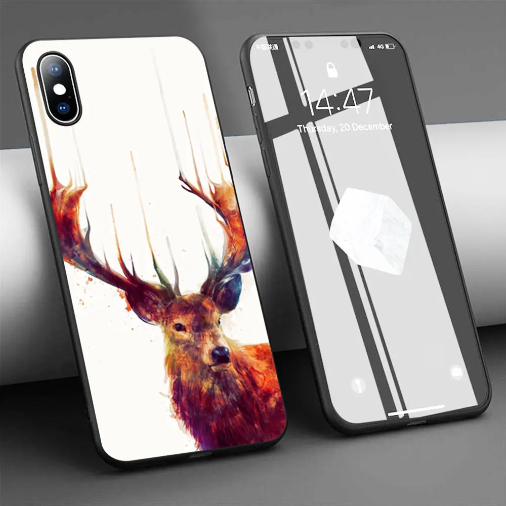 Мягкий силиконовый чехол для телефона iPhone 11 Pro Max X 5S 6 6S XR XS 7 8 Plus|Бамперы| |