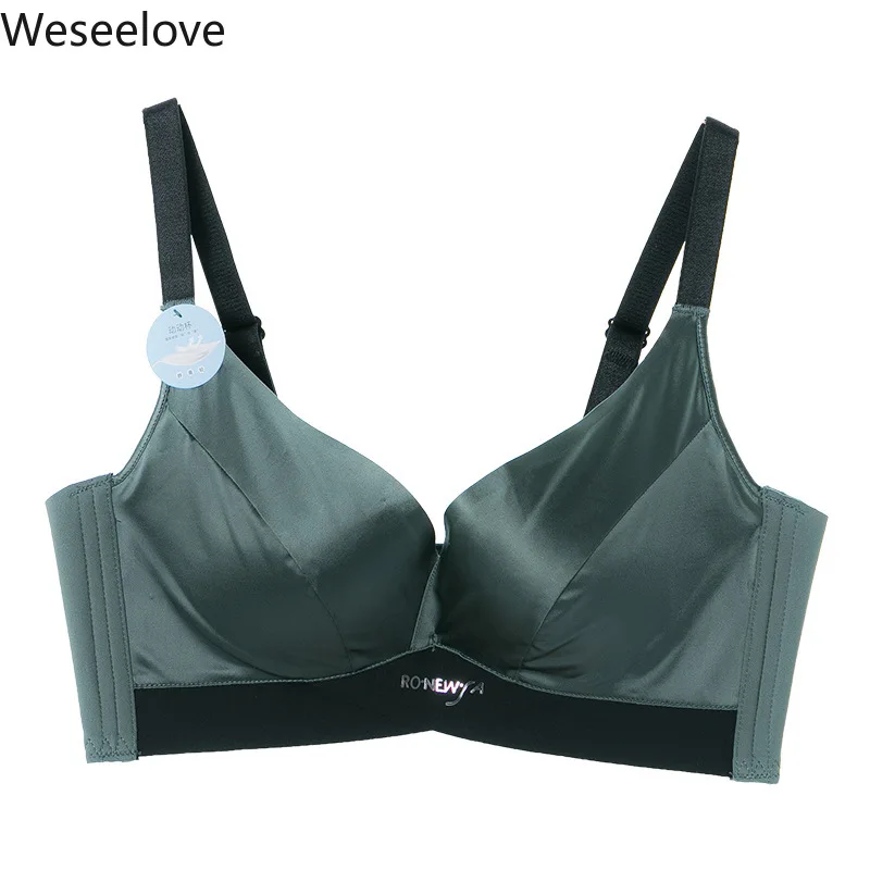 

Weseelove Super Push Up Bra for Small Breasted Women Smooth Bra Without Underwire Adjustable Sexy Bralette PushUp Lingerie G03-2