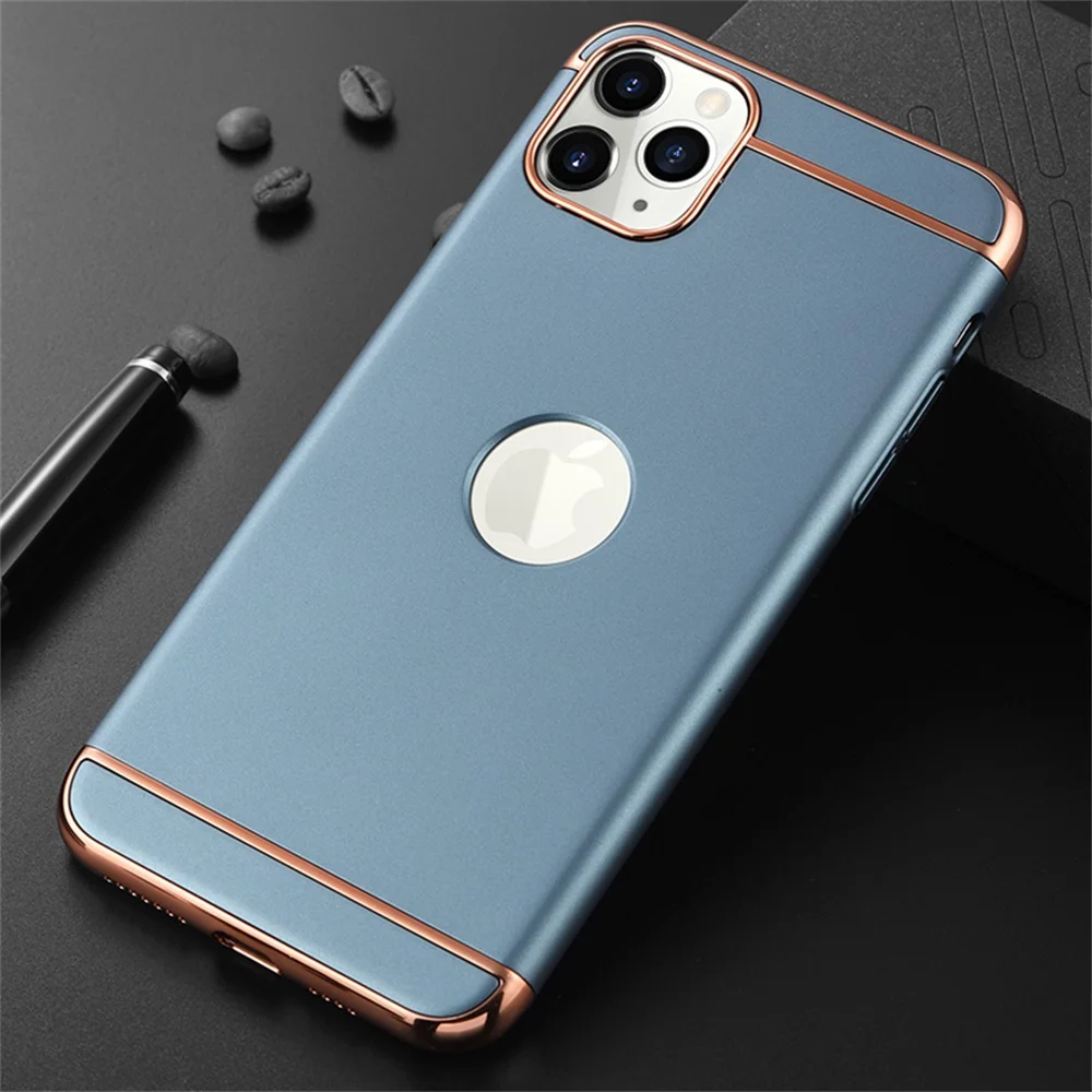 Luxury Plating Phone Case For iPhone 11 pro Max Ultra Thin PC Hard Back Cover 6 6S 7 8 Plus X XR XS MAX Cases NEW |