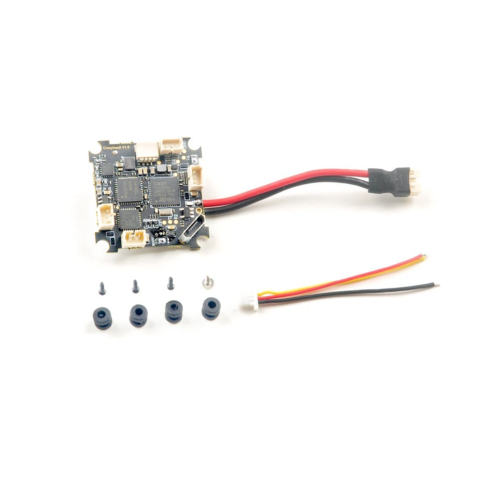 Happymodel CrazybeeX V1.0 F4 AIO 1-2S OSD 5A BLheli_S ESC 40CH 25mW VTX Frsky D8/D16 приемник для RC FPV Racing Tinywhoops |