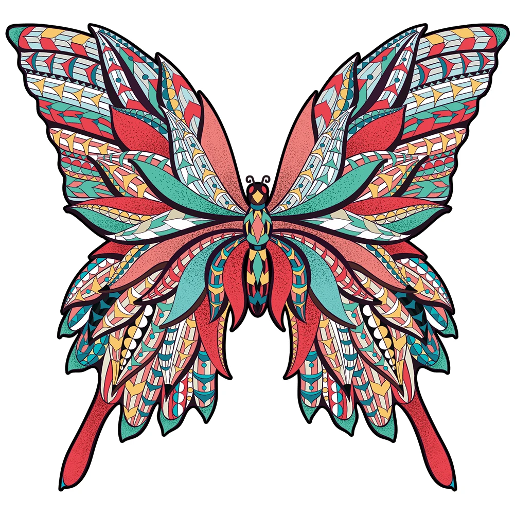 Высококачественные 3D головоломки деревянные каждая деталь в форме животного