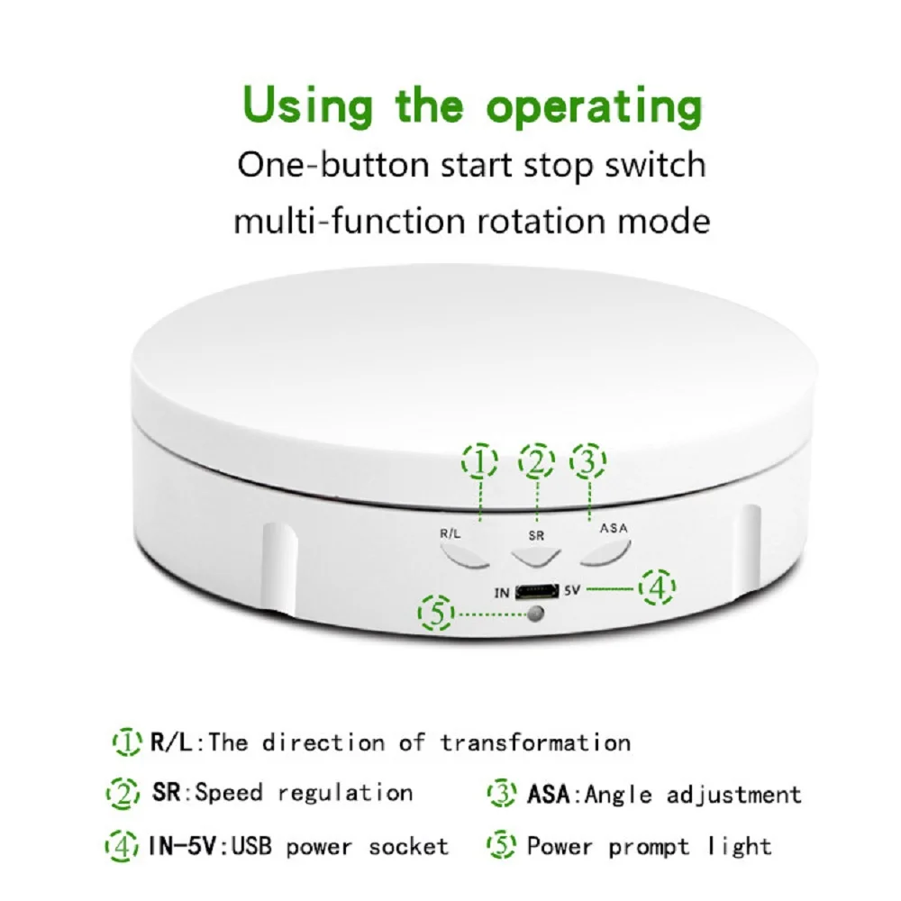 Вращающаяся на 360 градусов электрическая витрина для ювелирных изделий