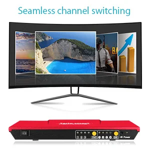 Tesla smart 4 x1 HDMI коммутатор 4 в 1 выход 1080P@ 60 Гц с функцией PAP бесшовные пути 4 Full HD источников к 1 Full HD Дисплей HDMI