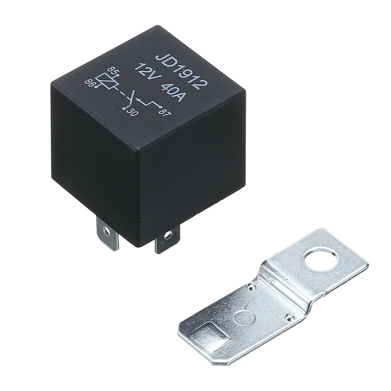 1 шт. практичное реле 12 в 40 А 4 контактное водонепроницаемое автомобильное для