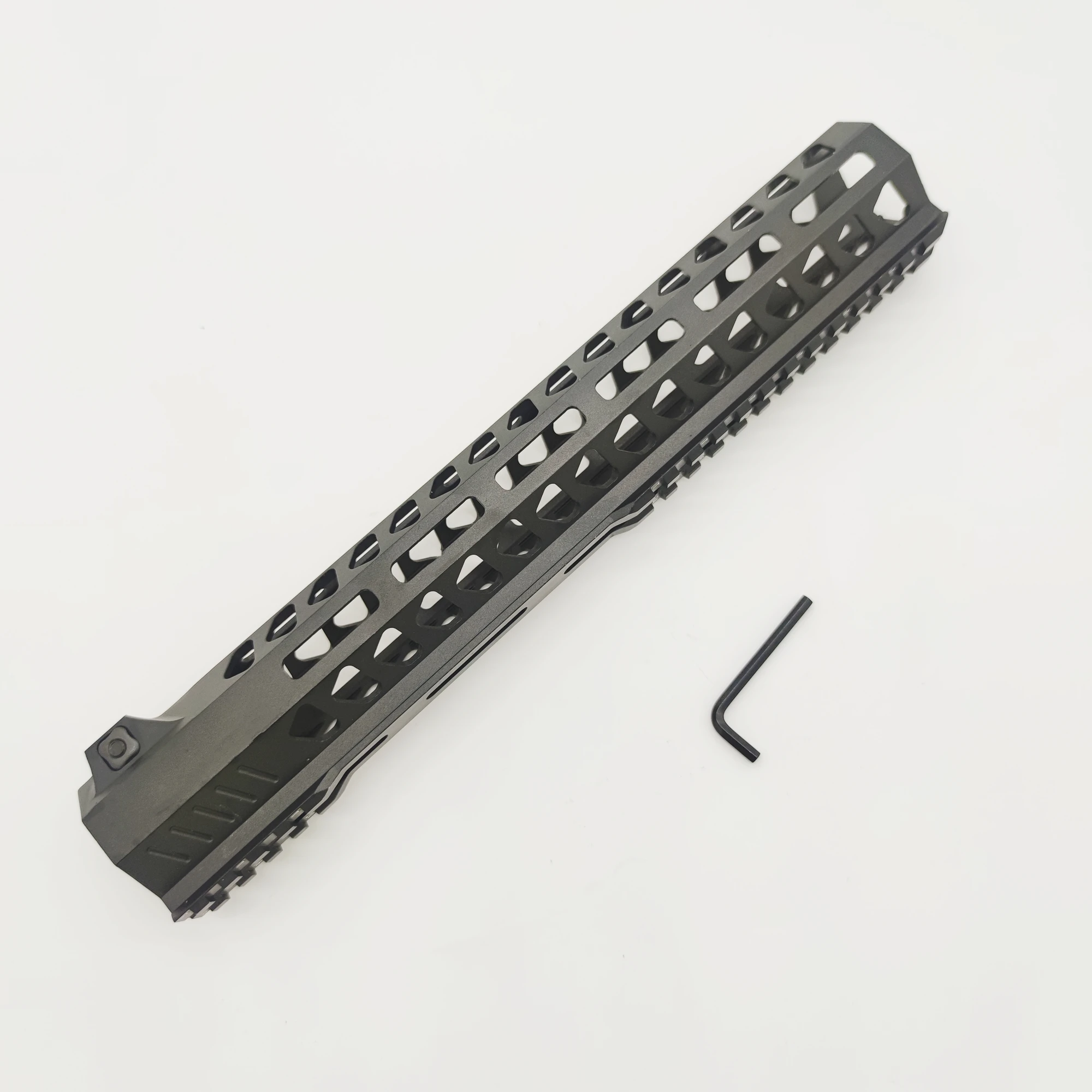 

MLOK handguard Free Float Super Slim ar 15 Handguard Quad Rail steel Nut .223 for AR 15 M4 M16 7 9 12 13.5 15 inch