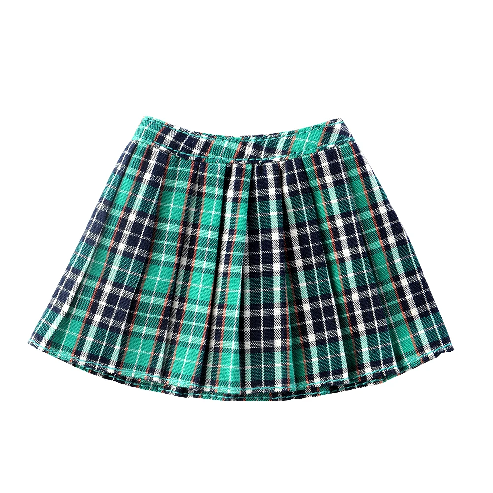 

4 Colors 1/6 Female Figure Student Skirt Short Skirt Pleated Skirt Costume Model For 12inch Female TBL Figure Toys