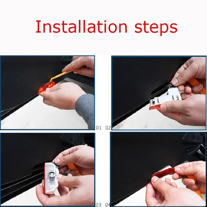 2 шт. led машинные дверные светильник лазерный проектор лампа для Subaru Tribeca XV Forester