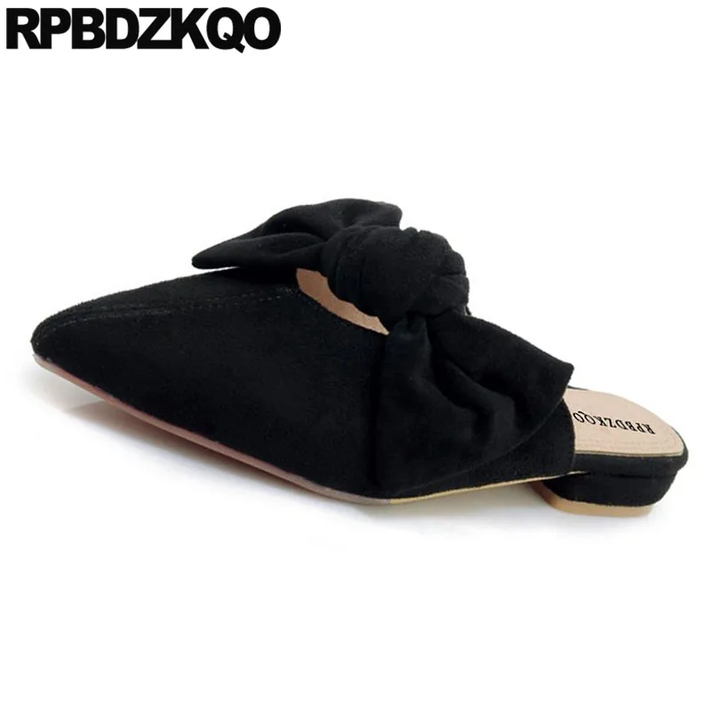 Китайский 11 Дешевая обувь Китай С острым носком Женские слипоны на плоской