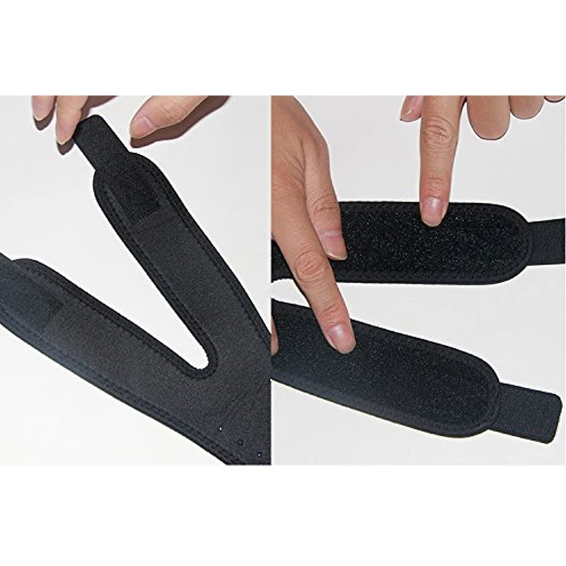 1 шт. BYEPAIN Регулируемый наколенник для защиты спортивный колена двухполосный