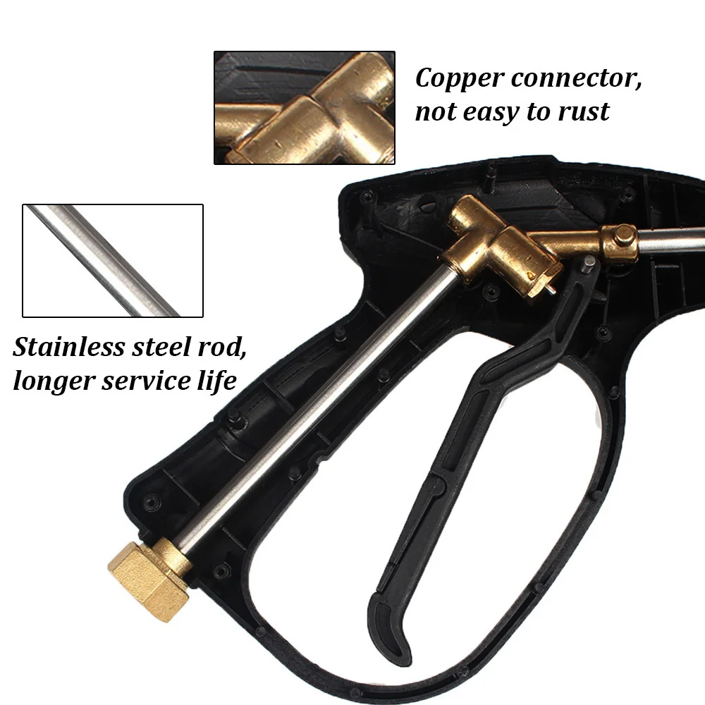 Pressure Car Washer Gun High Water Guns 1/4&quot Quick Spray Nozzles Snow Foam Jet Lance | Автомобили и мотоциклы