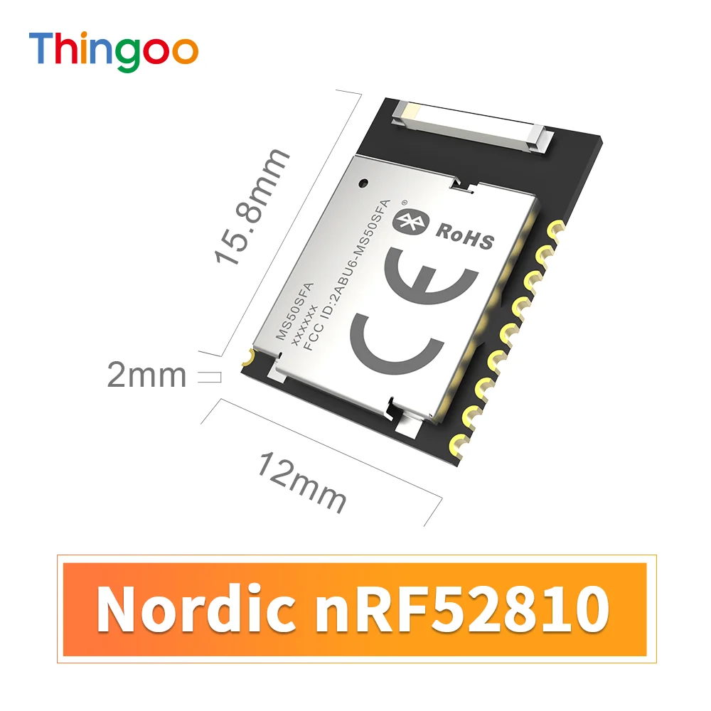 

Оценка беспроводного носимого Bluetooth-модуля 4,2 nRF52810, приемник с регулировкой яркости