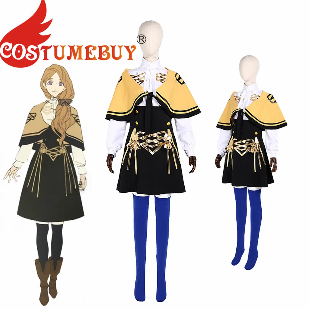 CostumeBuy огненная эмблема: три дома Mercedes Косплей Костюм на заказ L921|Игровые костюмы|