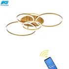 Современная светодиодная потолочная акриловая лампа, креативный красный сетчатый светильник для гостиной, простые металлические лампы для спальни и столовой