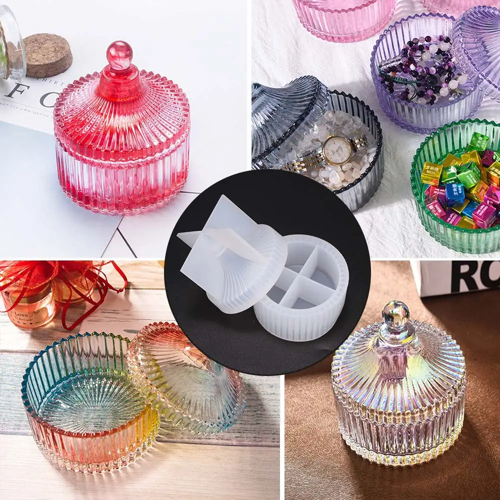 

DIY Flexible Silicone Mold Ashtray Dried Flower Coaster Mold Epoxy Resin Making Craft Clay Resin Molds Jewelry Making Accessorie