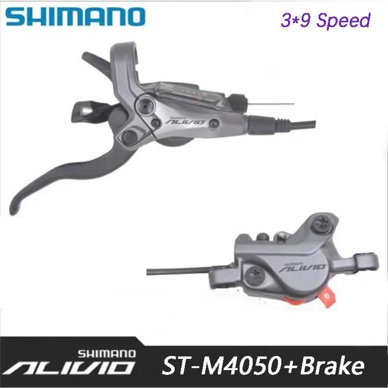 Shimano ST-M4050 Гидравлический дисковый тормоз 3*9 27s MTB Велосипедное соединение DIP велосипедный гидравлический тормоз переключатель ALIVIO запчасти для велосипеда