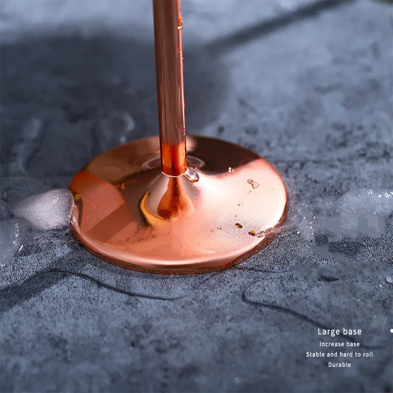 Нержавеющая сталь чашка для шампанского бокал вина коктейльное стекло