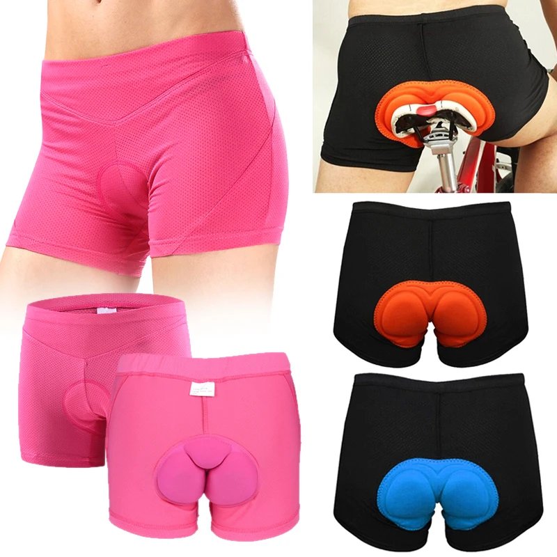 

Women Mens Bike Cycling Underwear Shorts Padded Pants For Bicycle Mountain Bike Cycling Equipment S-3XL Drop Shipping