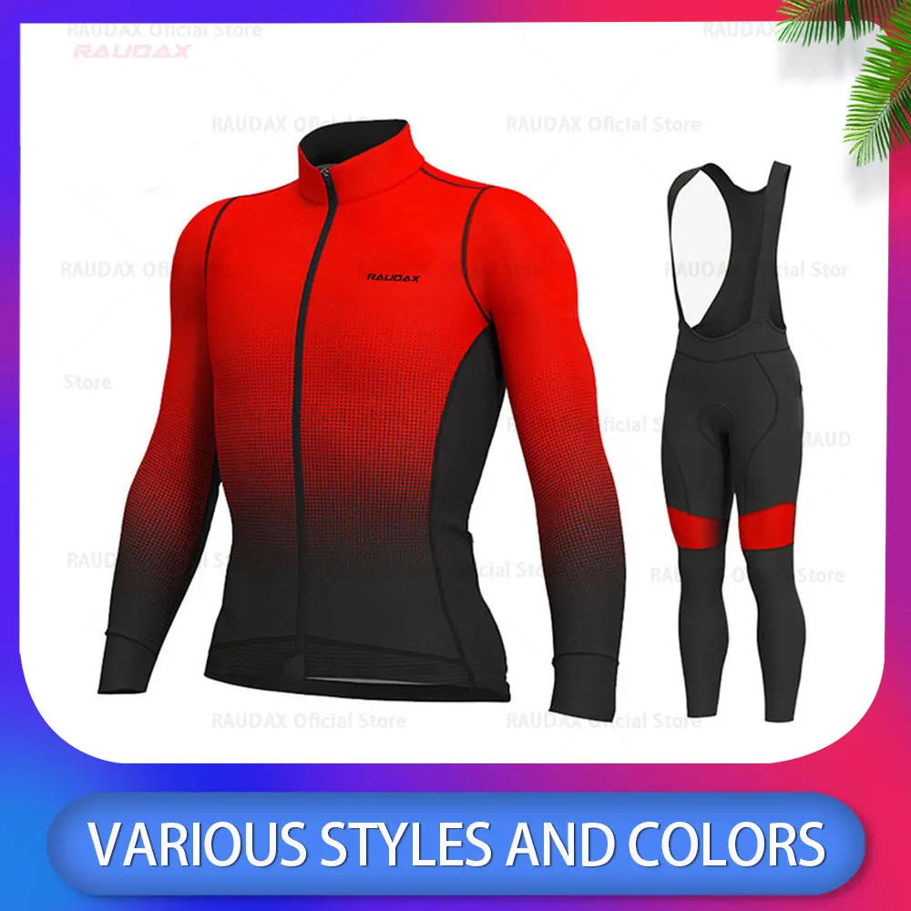 Велосипедный комплект из Джерси новинка 2020 зимняя велосипедная одежда с длинным