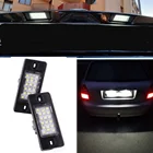 Автомобильный светодиодный номерной знак освещение для Porsche Cayenne 955 957 2002 2003 - 2007 2008 2009 2010 комплект Canbus без ошибок автостайлинг
