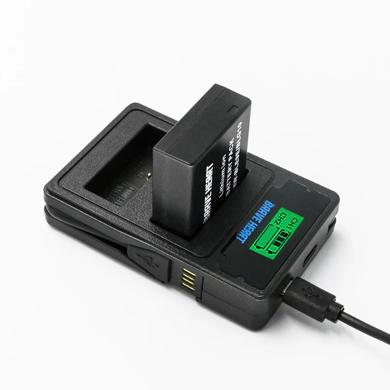 Новый TYPE-C двойной зарядное устройство + DMW-BLG10 ДМВ BLG10E BLG10 Камера Батарея для