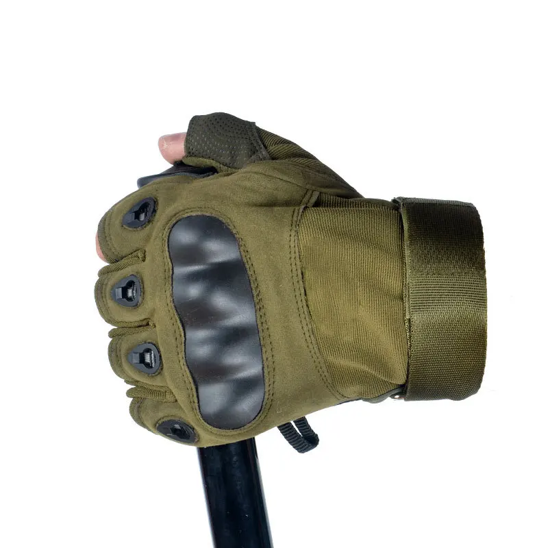 

Tactical Half-finger Gloves Outdoor Cycling Sports Military Reinforced Anti-cut Wear-resistant Outdoor Non-slip Fitness Gloves