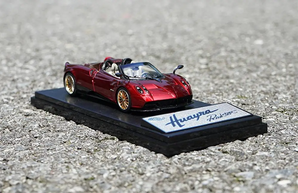 ЖК-дисплей масштаб 1/43 Pa_ga_ni Huayra Roadster коллекционная красная модель автомобиля под