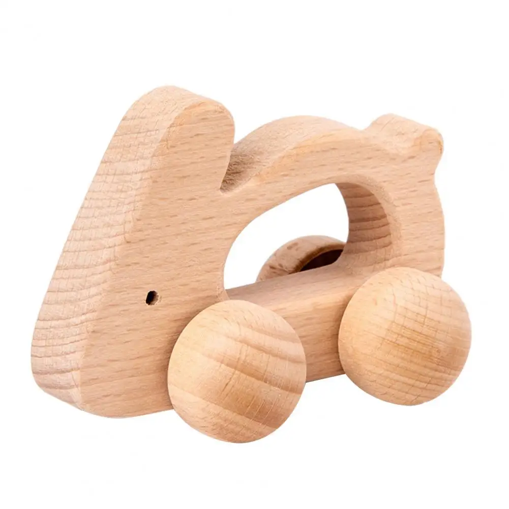 

Модели с дизайном с изображением животных Деревянный Мини-автомобиль для детей подарок развивающие игрушки Прорезыватели для зубов Деревя...