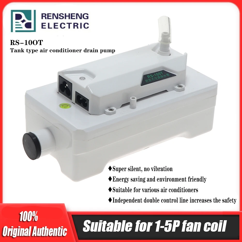 

RS-100T, дренажный насос для кондиционирования воздуха, подъемный насос для конденсата, Автоматический дренаж для кондиционирования воздуха