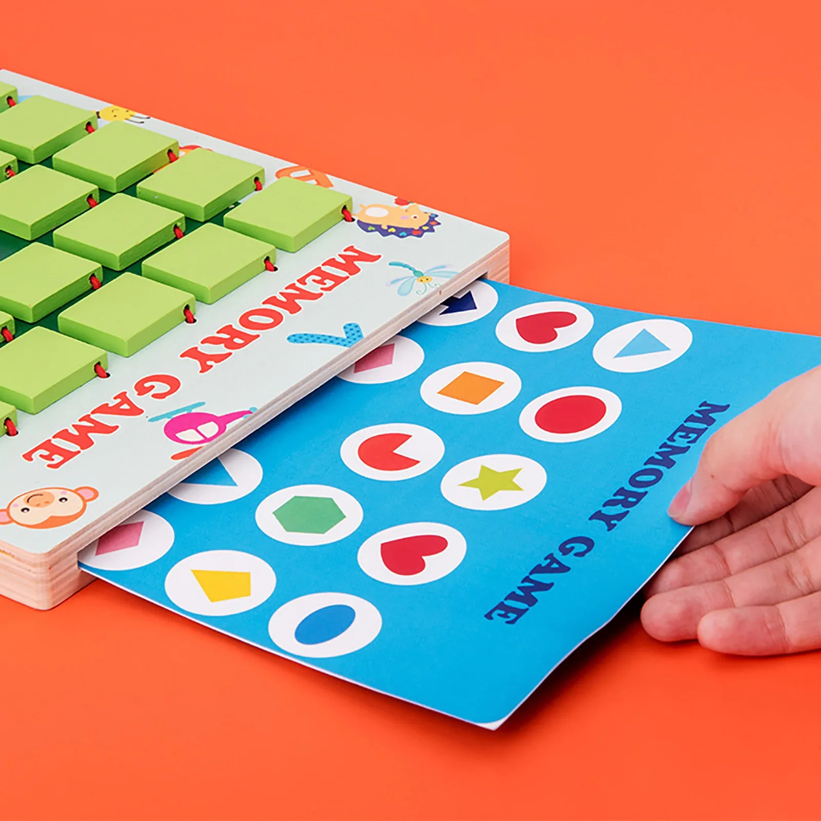 

Memory Flip Chess Logical Thinking Training Children's Educational Toys Early Education Toys For Developing Brain Ability