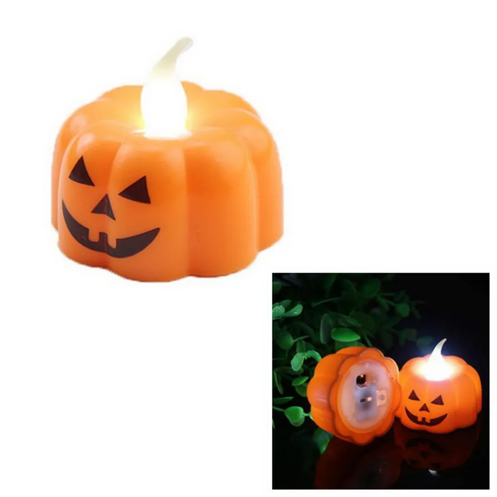 1/2/4/6 шт. светодиодный светильник в виде тыквы|Украшения своими руками для
