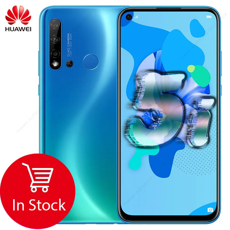 Оригинальный Huawei Nova 5i мобильный телефон 6 4 дюймов ГБ 128 Kirin 710 Octa Core Android 9 0