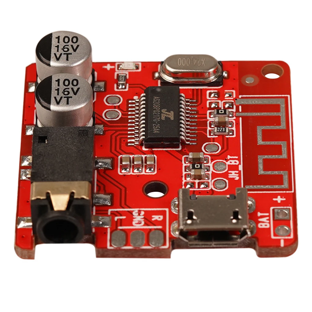 

Bluetooth Audio Receiver board Bluetooth 4.1 mp3 lossless decoder board Wireless Stereo Music Module 3.7-5V XY-BT-Mini