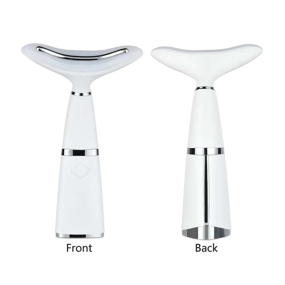 

Neck Wrinkle Removal Massager LED Photon Heating Vibration Therapy Neck Lifting Tighten Reduce Double Chin Anti-Wrinkle Device
