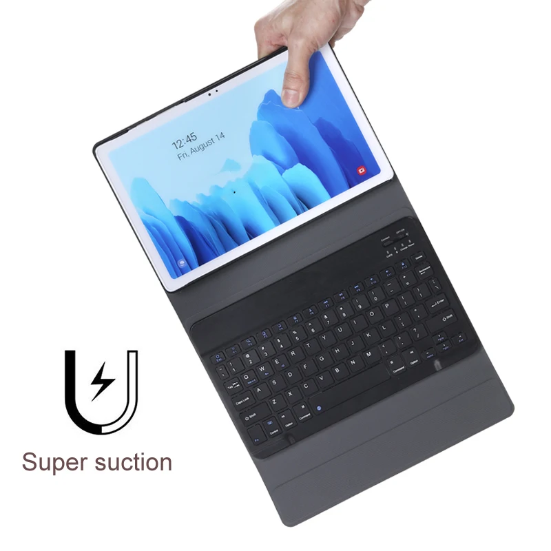 keyboard case for samsung galaxy tab a7 2020 s6 lite 10 4 s5e 10 5 bluetooth keyboard leather cover free global shipping