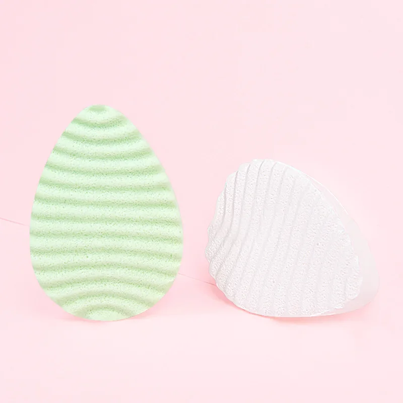 1 шт. 2 натуральных цвета Коньячная губка косметическая спонж для очистки лица