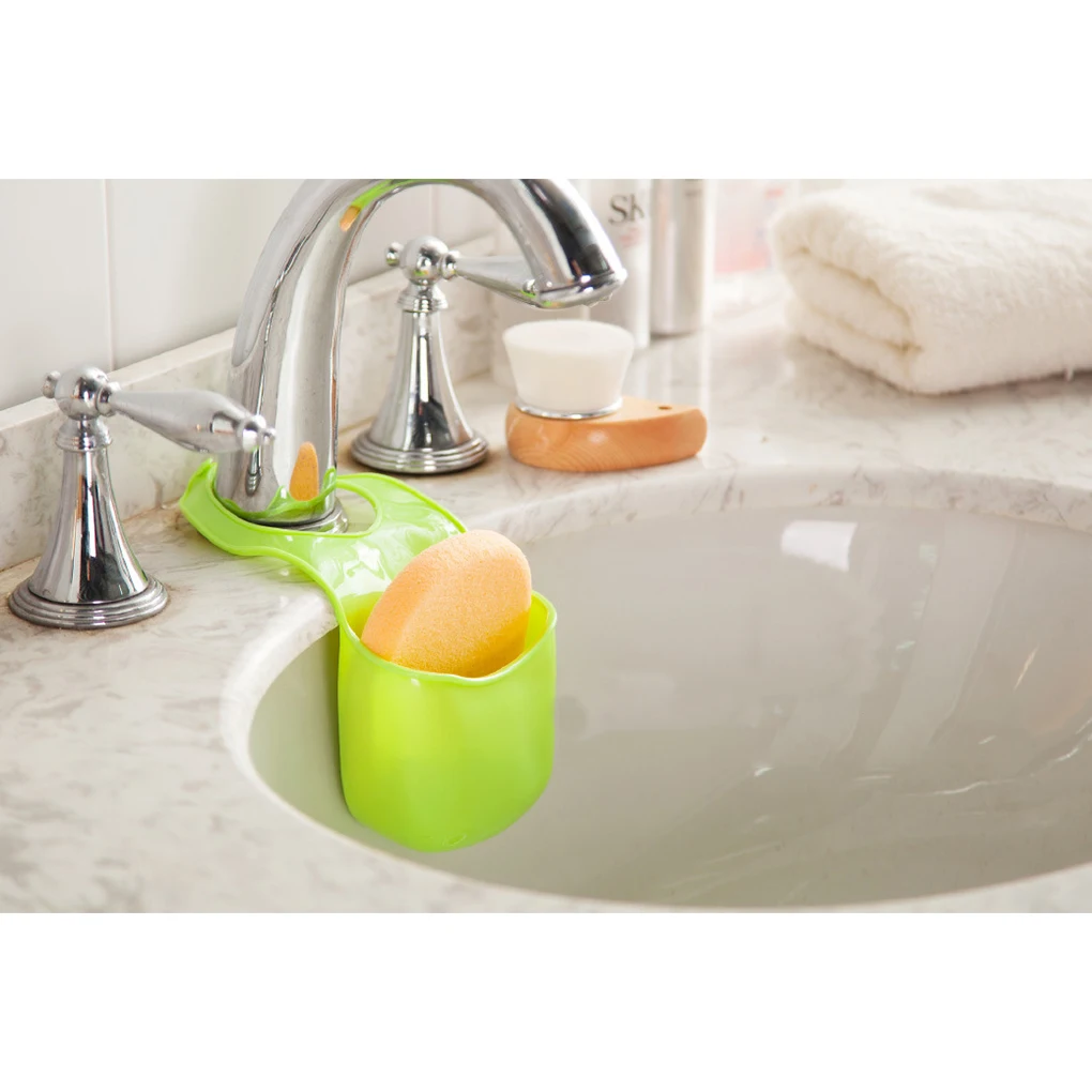 

Sink Shelf Soap Sponge Drain Rack Bathroom Holder Kitchen Storage Suction Cup Organizer Sink Kitchen Bathroom Hanging Organizer