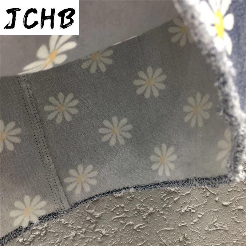 

2021 Daisy Skirt Printed Denim Skirts Fashion Ladies High Waisted Jeans a Line Women Clothes Womens Summer Clothing New Arrival