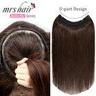 Волосы для наращивания Mrshair, 160 грамм, на зажимах, густые, объемные, 14, 18, 22 дюйма