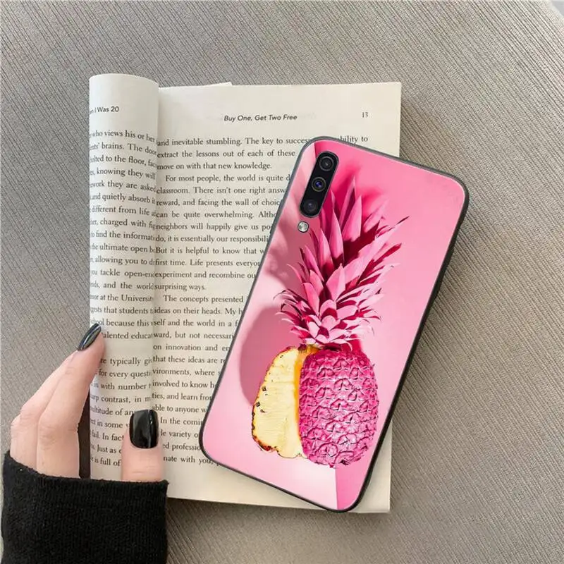 

Pineapple painting fashion pattern Phone Case For Samsung galaxy A S note 10 7 8 9 20 30 31 40 50 51 70 71 21 s ultra plus