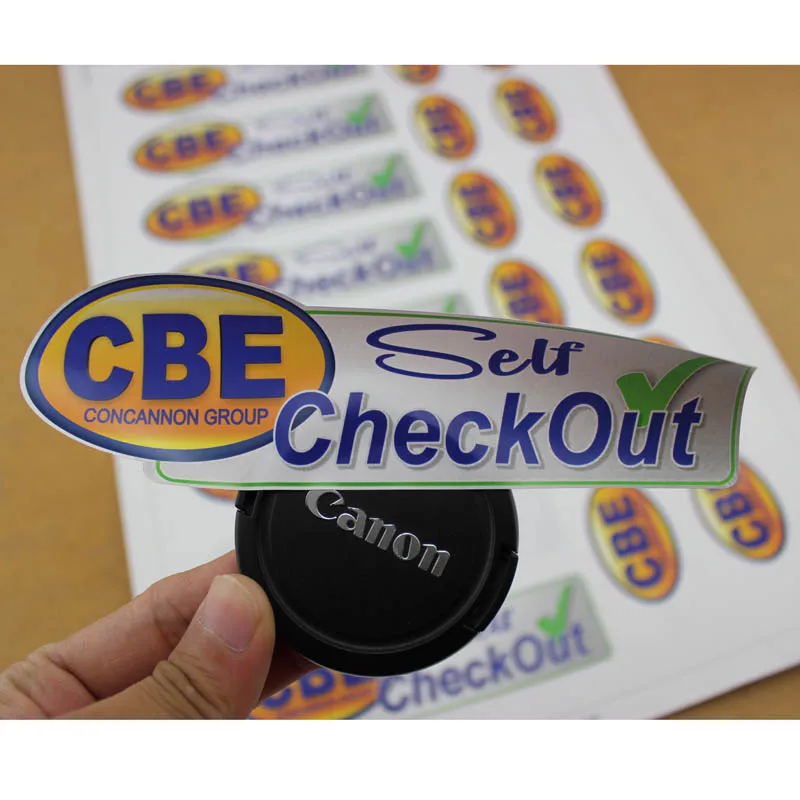 Пользовательский дизайн печать на клейкой основе рулон этикеток машина для