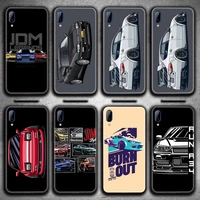 cool tokyo drift jdm sports car phone case for vivo y91c y17 y51 y67 y55 y7s y81 y19 y97 y93 v17 vivos5