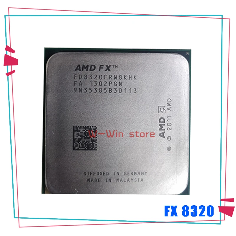 Новый процессор AMD FX серии 8320 FX8320 3 5 ГГц Восьмиядерный FD8320FRW8KHK разъем AM3