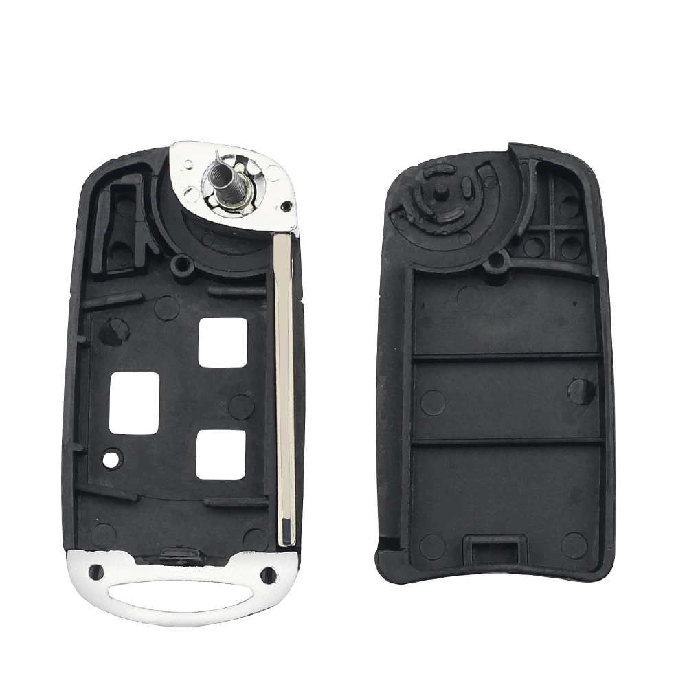 Dandkey сменный откидной складной ключ корпус для Toyota Camry 2 4 Vela Yaris Avensis 3 кнопки