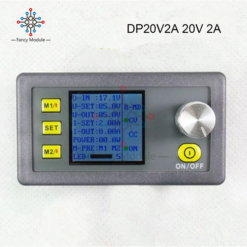 Voltímetro, amperímetro, probador de voltaje constante, medidor de corriente, módulo de fuente de alimentación programable, convertidor LCD, DP50V5A DPS3003